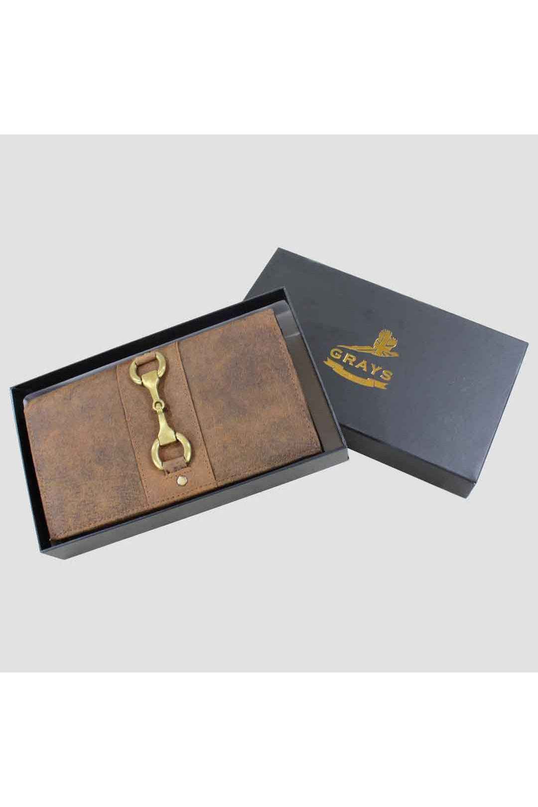 Isla Purse with Snaffle in Hunter Leather