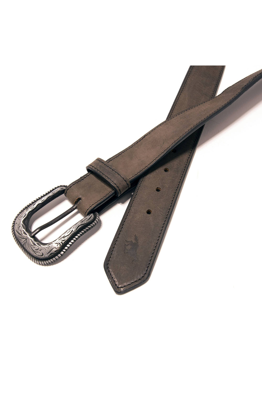 Two Tone Top Grain Leather Belt