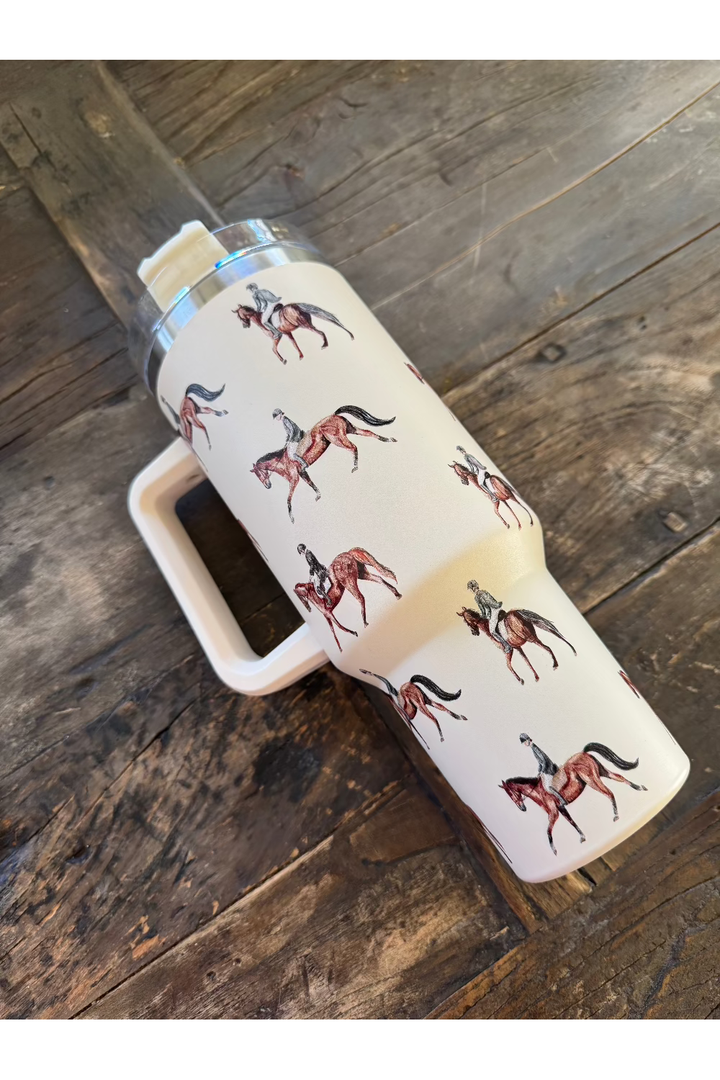 English Rider Tumbler (40 oz)