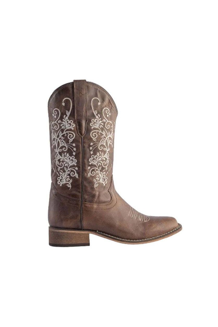 Desert Bloom Cowgirl Boots