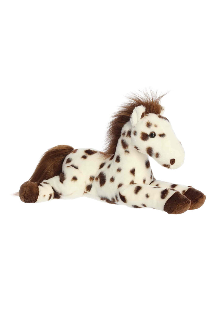 12" Plush Flopsie Blossom Appaloosa Horse