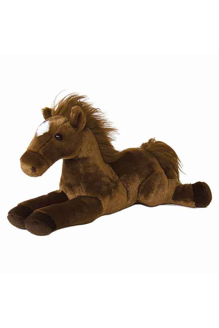 12" Plush Brown Horse Stuffed Animal