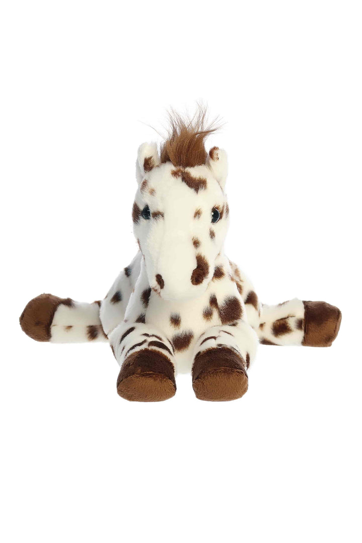 12" Plush Flopsie Blossom Appaloosa Horse