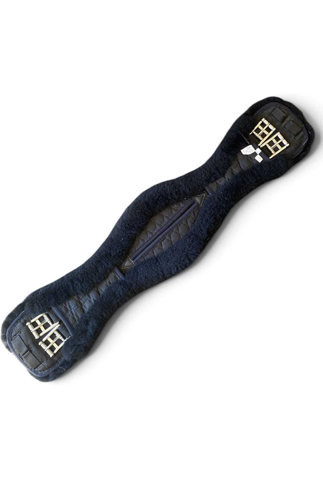 E A Mattes Lambskin Anatomical Dressage Girth - Black