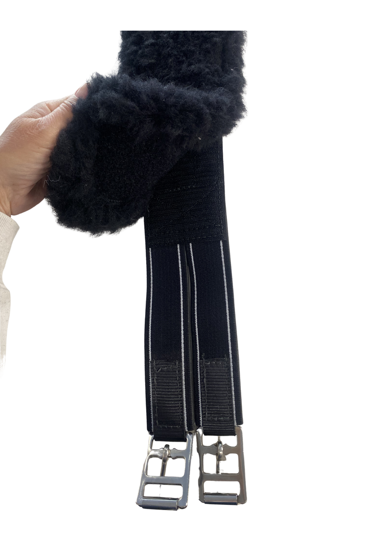 NZ Made Lambswool Backed GP Girth Dbl Expansion