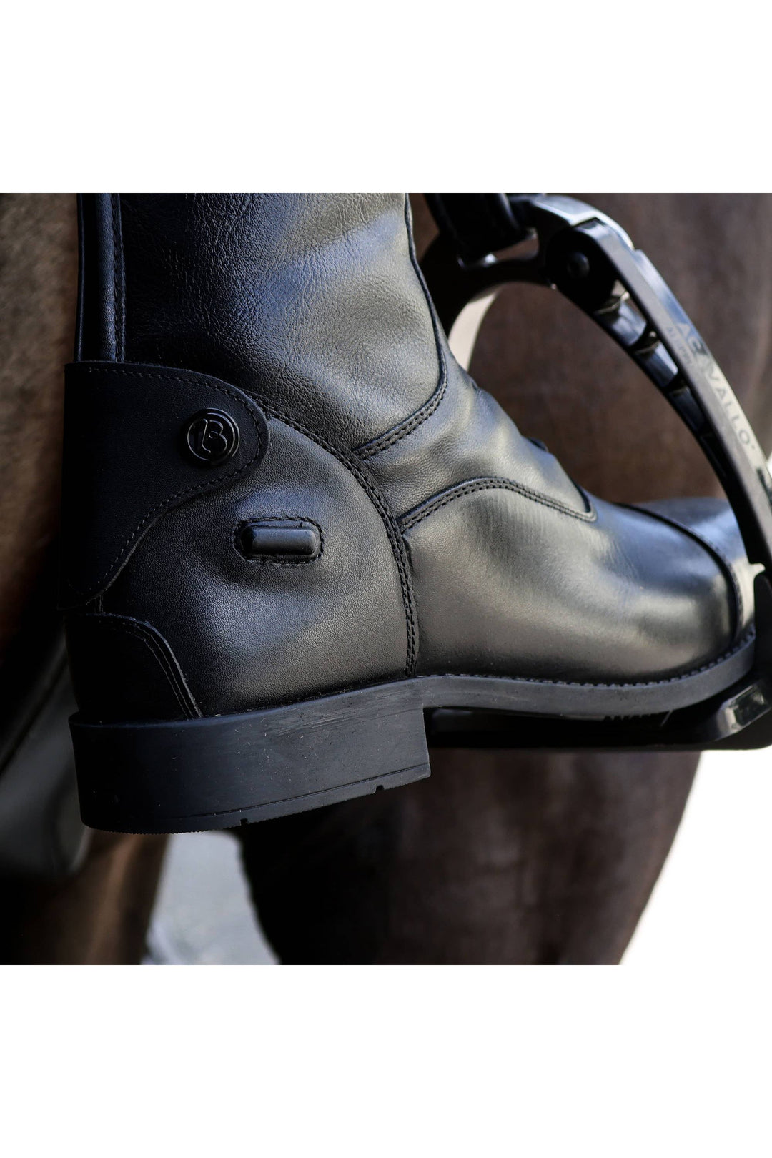 Brogini 4412 Como V2 Long Laced Front Riding Boots, Black