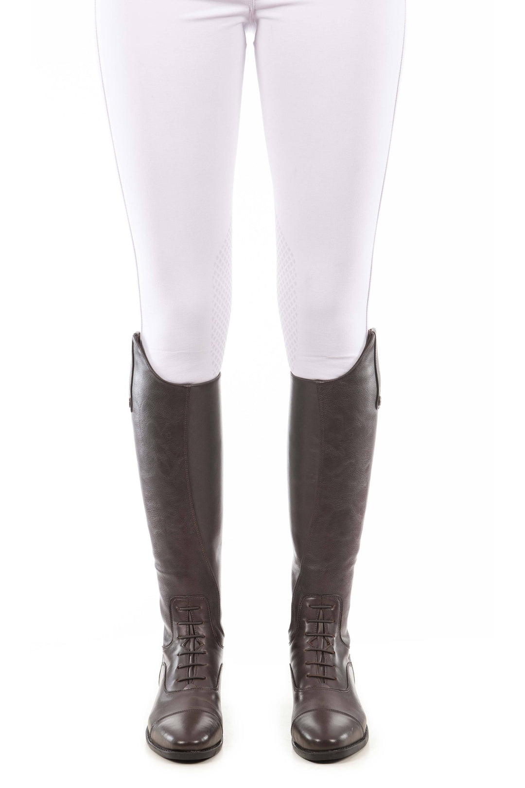 Brogini 4412 Como V2 Long Laced Front Riding Boots, Black
