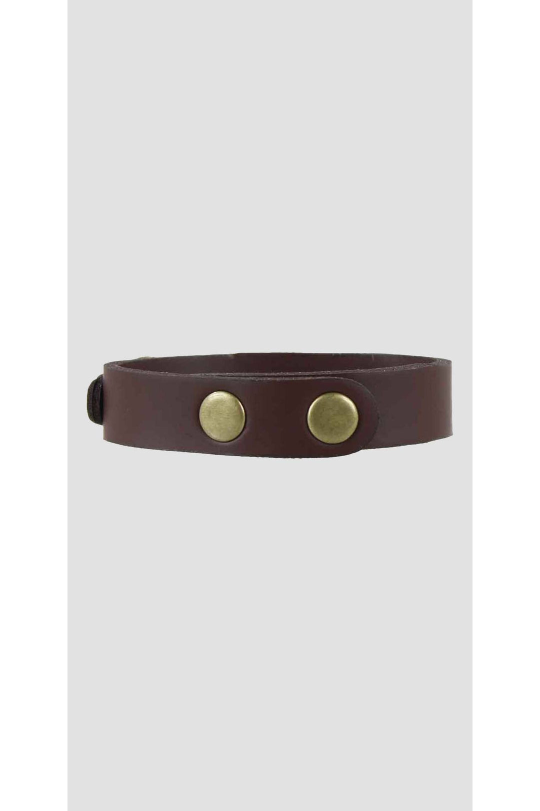 Snaffle Bracelet Dark Brown