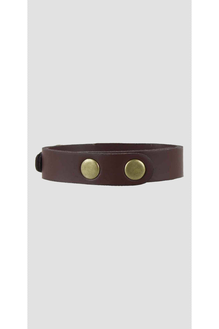 Snaffle Bracelet Dark Brown