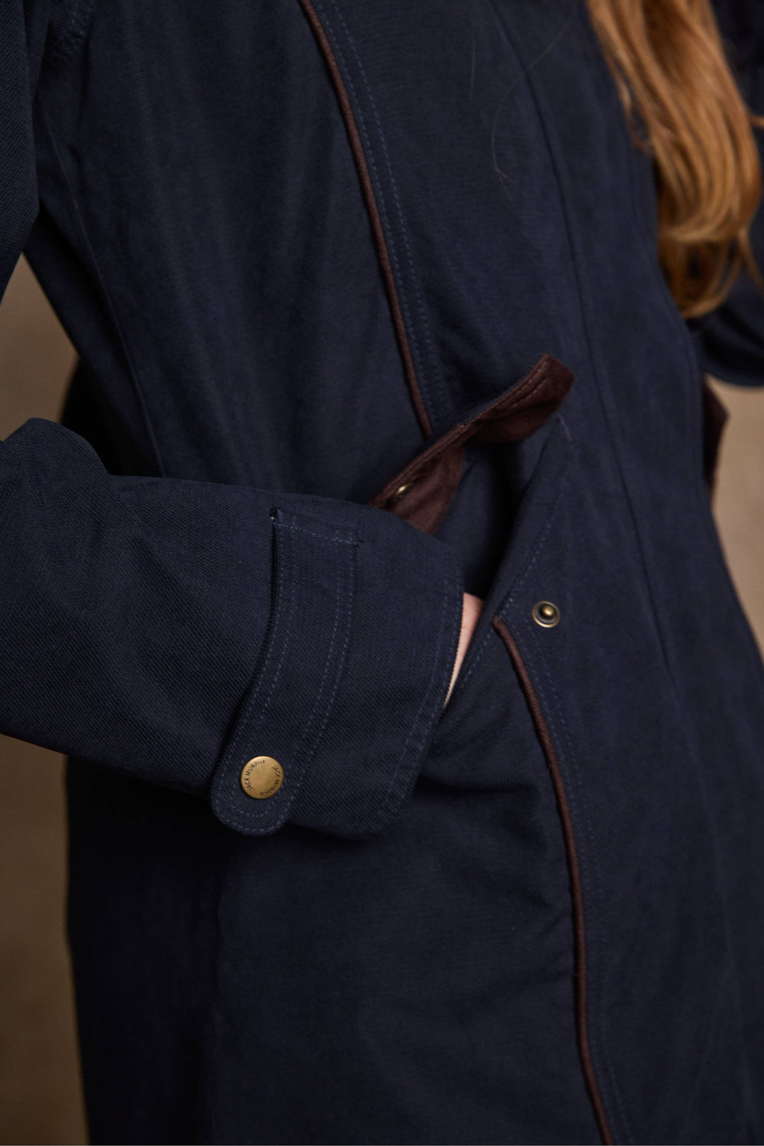 Jack Murphy 'Una' Waterproof Jacket - Navy