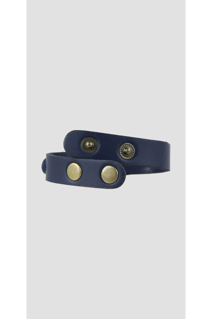 Snaffle Bracelet Navy