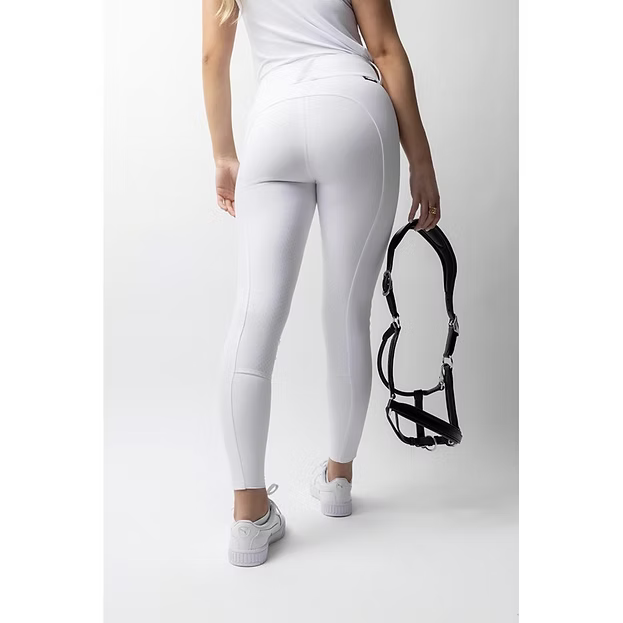 Horze Grand Prix Show Ladies FG Breech - White