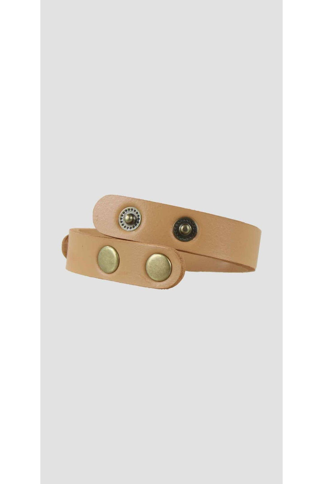 Snaffle Bracelet Tan
