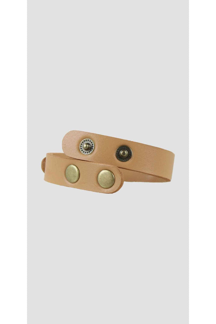 Snaffle Bracelet Tan
