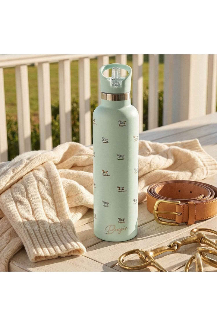 Veredus I – Horse Motif Insulated Water Bottle | 25oz: NO TUBE