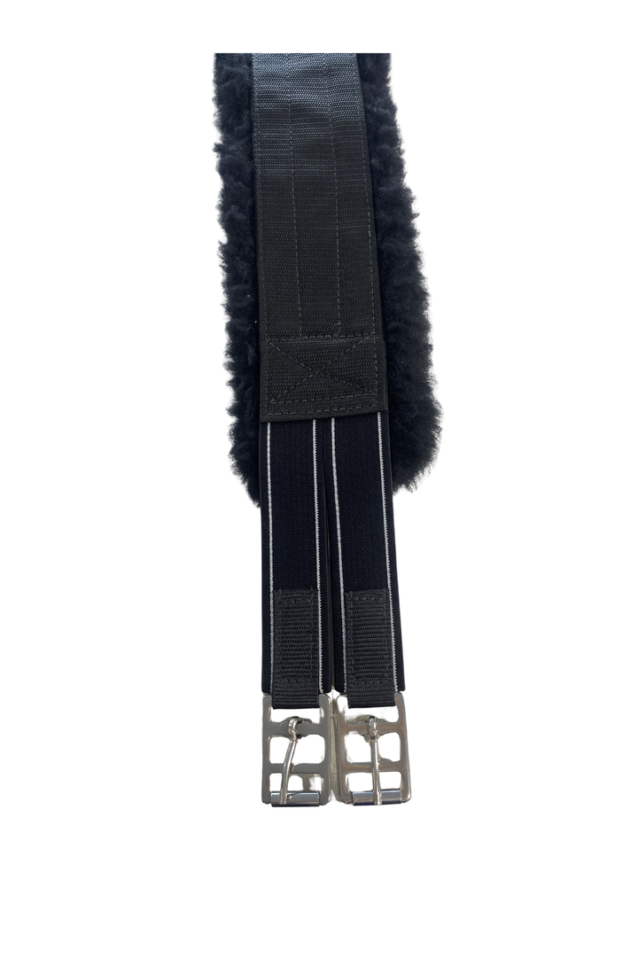 NZ Made Lambswool Backed GP Girth Dbl Expansion