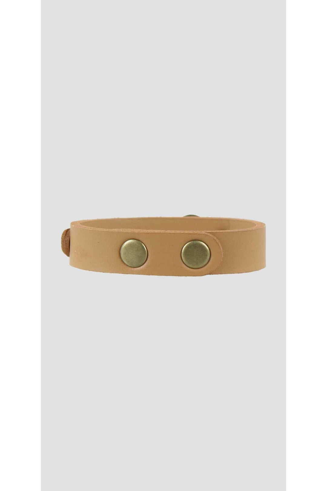 Snaffle Bracelet Tan