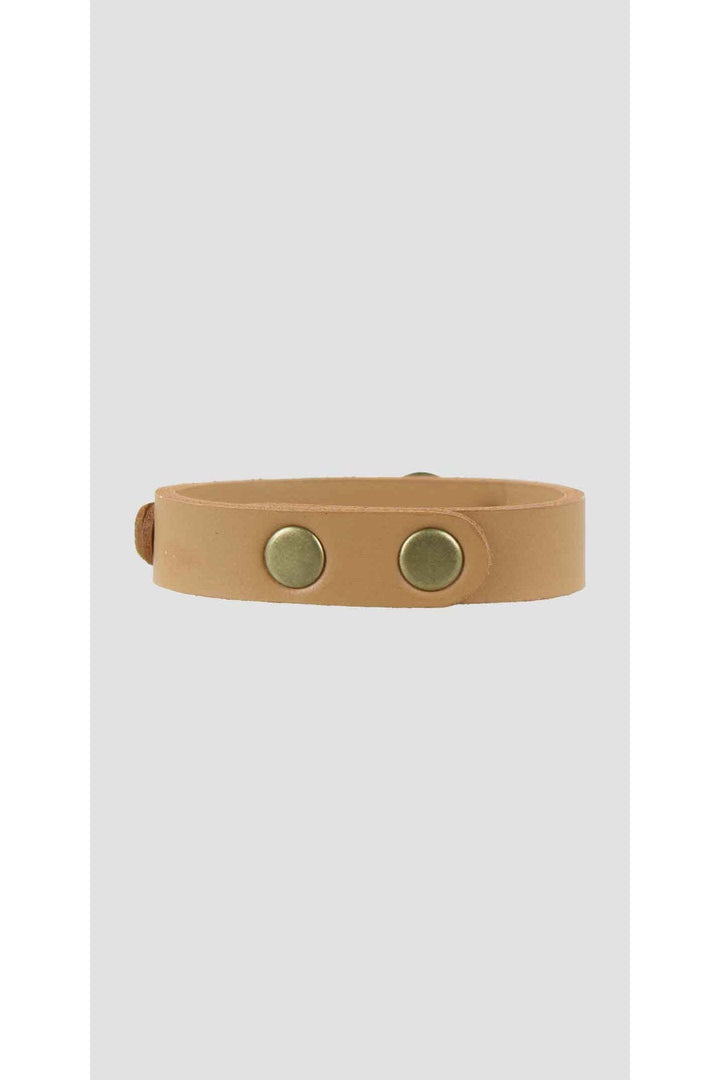 Snaffle Bracelet Tan