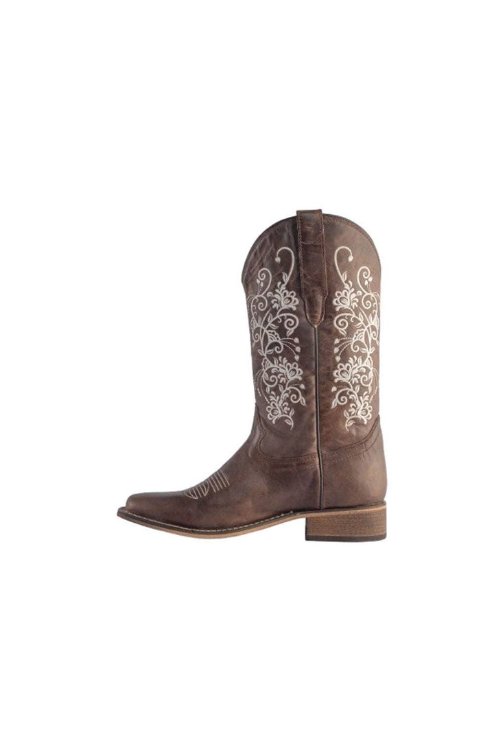 Desert Bloom Cowgirl Boots