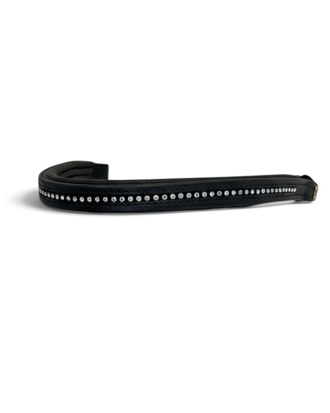 Albion Straight Browband with delicate clear diamante detailing