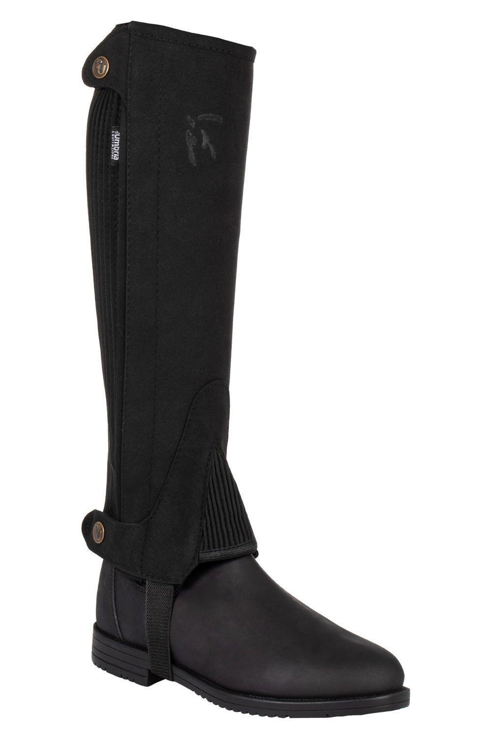 Umbria 'Amara' Shaped Half Chaps with Side Zip - Canterbury Saddlery
