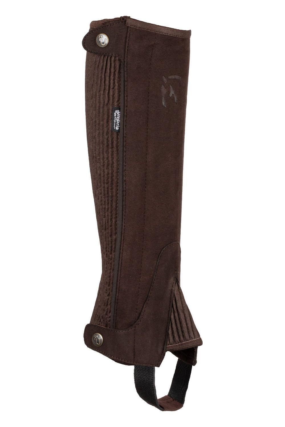 Umbria 'Amara' Shaped Half Chaps with Side Zip - Canterbury Saddlery