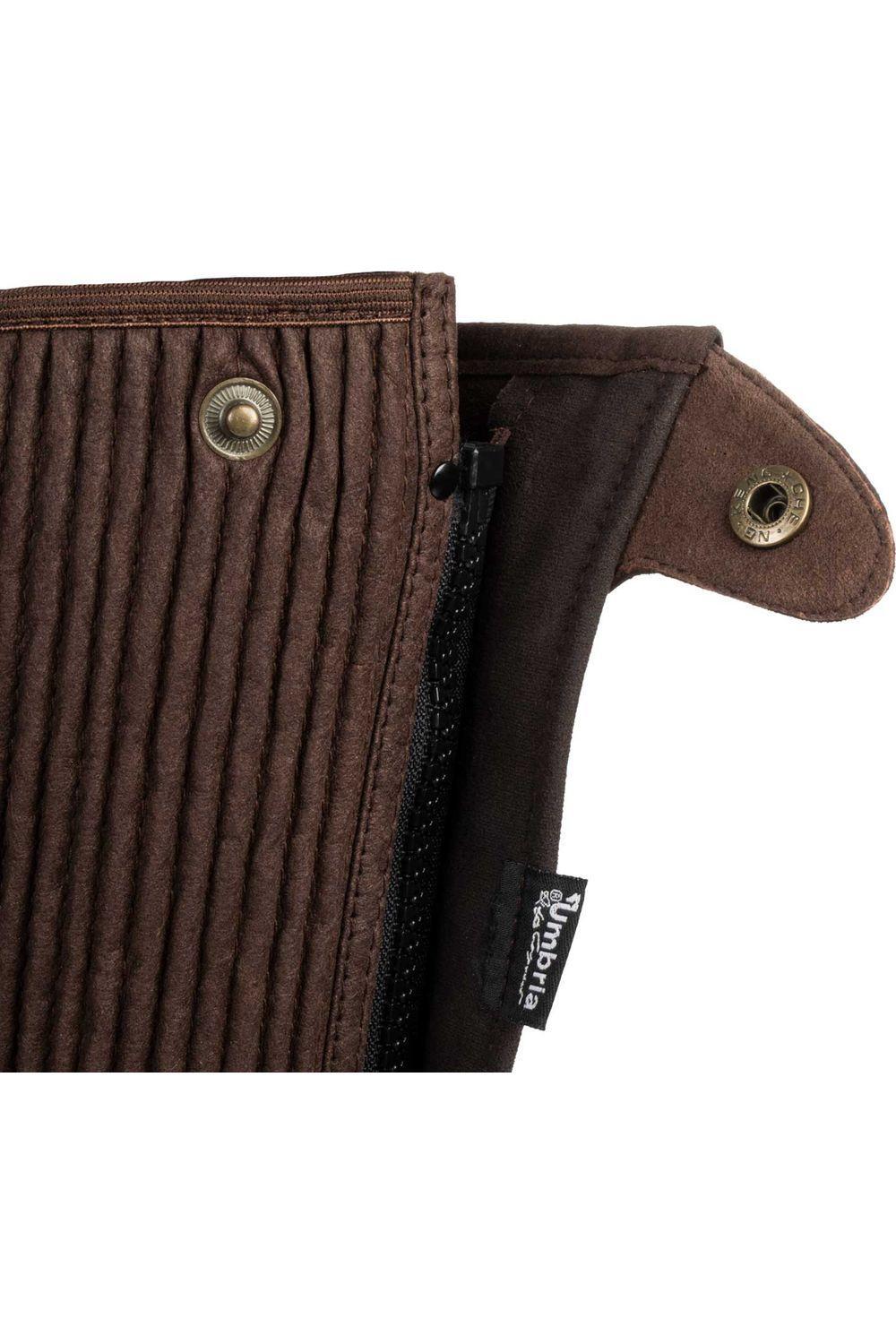 Umbria 'Amara' Shaped Half Chaps with Side Zip - Canterbury Saddlery