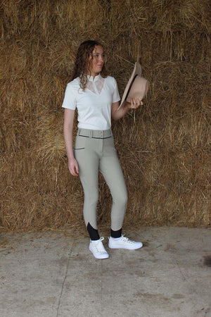 Amélie 'Luxe' Breech - Beige Breeches & Tights 