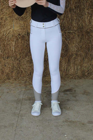 Amélie 'Luxe' Breech - Competition White Breeches & Tights 