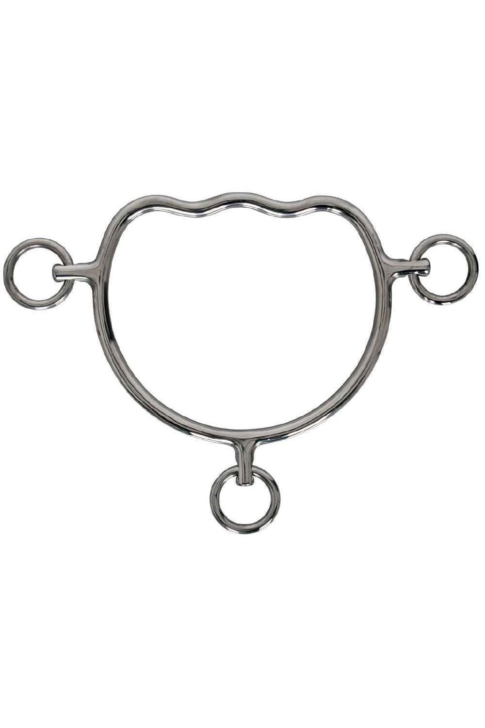 Stainless Steel Anti Rearing Bit - Mild Mouth