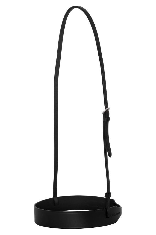 Platinum Flat Leather Noseband