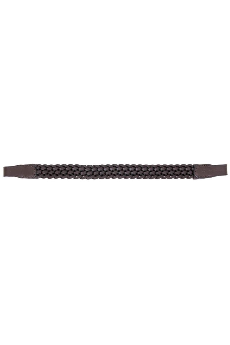 Platnium Plaited leather B/Band