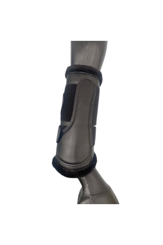 Stable Style Fleece Lined Brushing Boots - Canterbury Saddlery