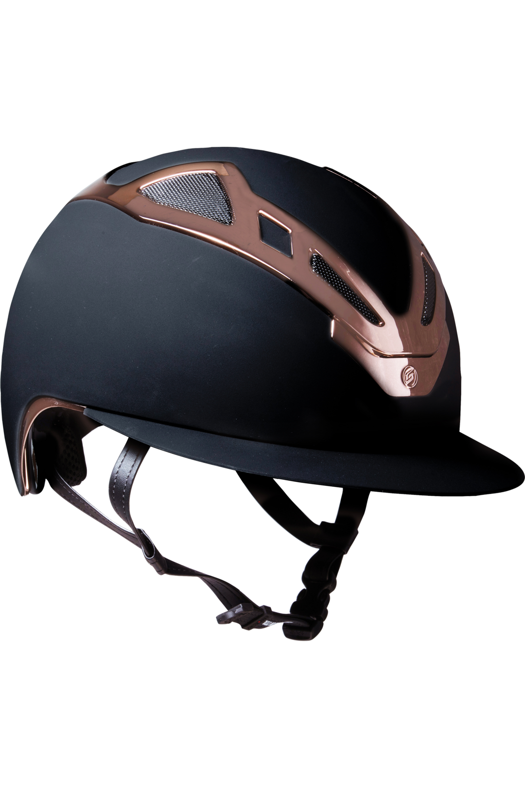 Suomy Apex Chrome Lady Black Matte/Rose Gold - Canterbury Saddlery