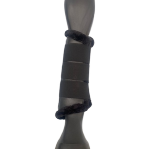 Stable Style Fleece Lined Brushing Boots