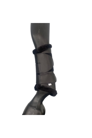 Stable Style Fleece Lined Brushing Boots - Canterbury Saddlery