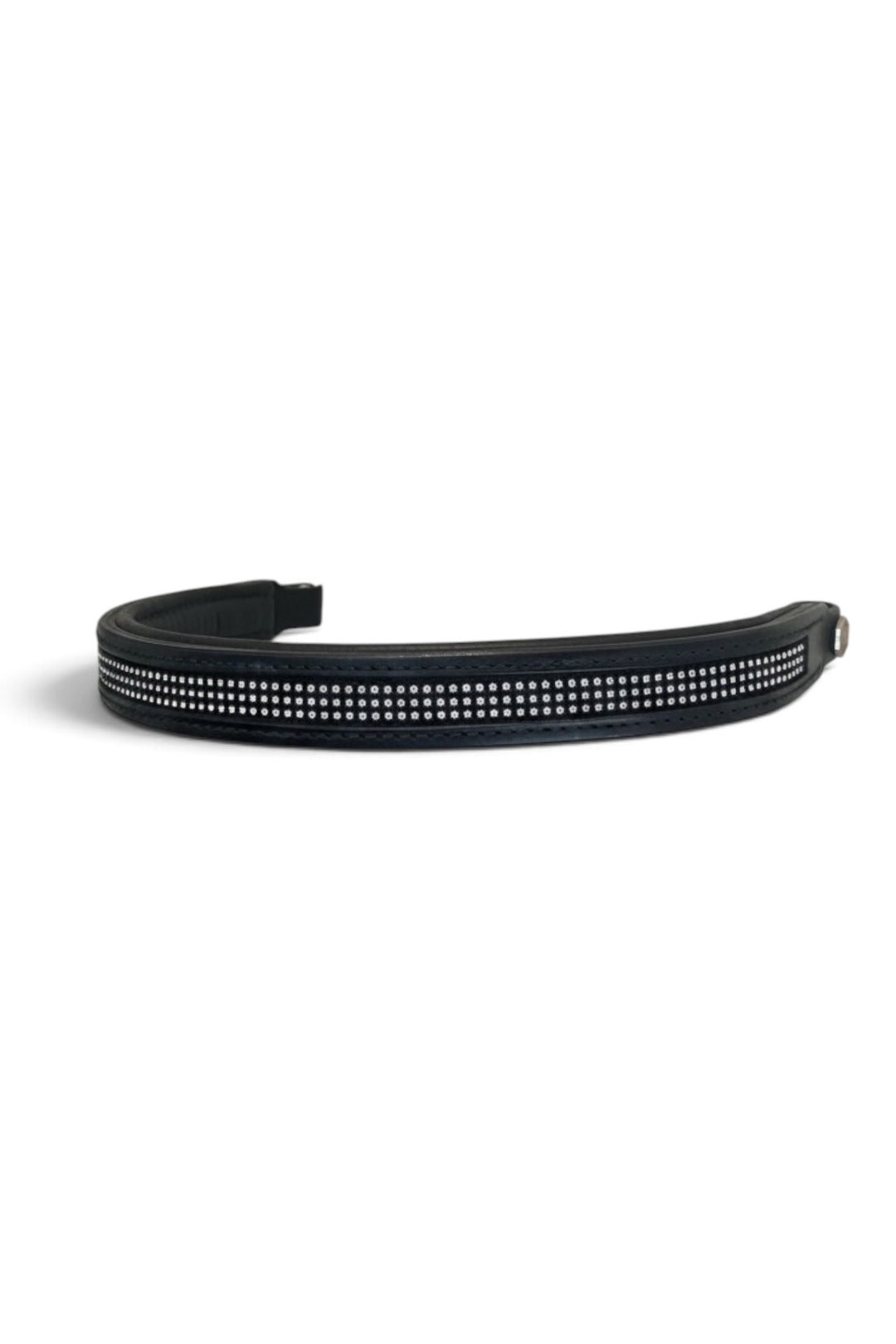 Albion Straight Browband with triple layer delicate diamantes