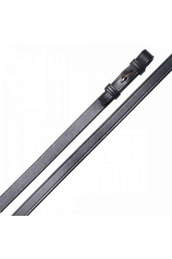 Jeffries Falcon Plain Reins - 16mm, full length