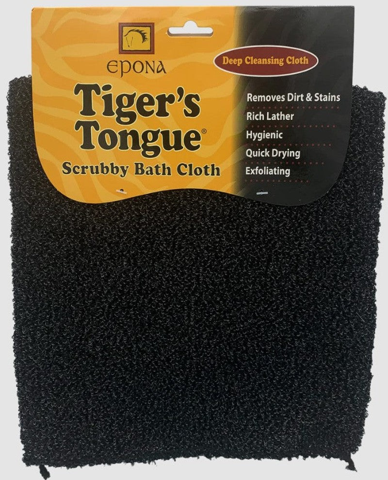 Epona Tigers Tongue Scrubby Bath Cloth Grooming 
