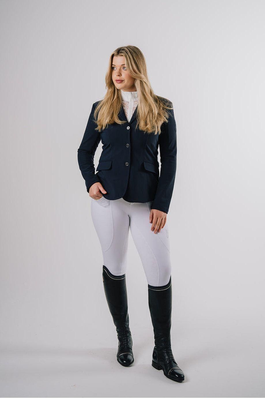 Étoile EQ Sculpt & Support Hybrid Breech - White - Canterbury Saddlery