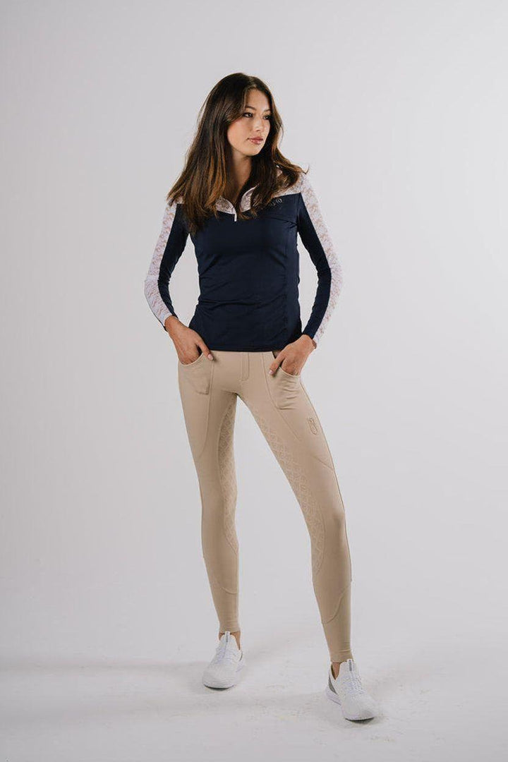 Étoile EQ Sculpt & Support Hybrid Breech - Beige - Canterbury Saddlery