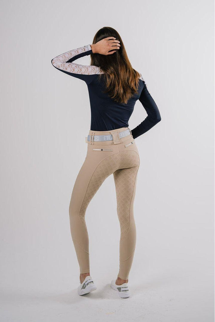 Étoile EQ Sculpt & Support Hybrid Breech - Beige - Canterbury Saddlery
