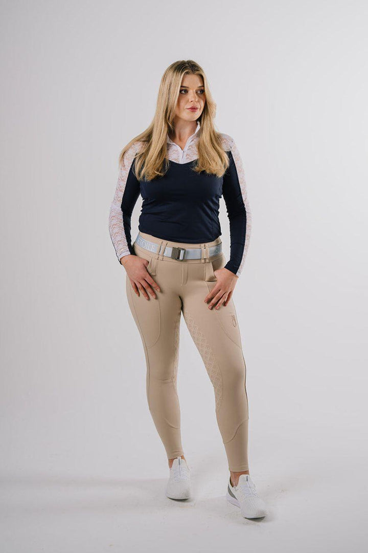 Étoile EQ Sculpt & Support Hybrid Breech - Beige - Canterbury Saddlery