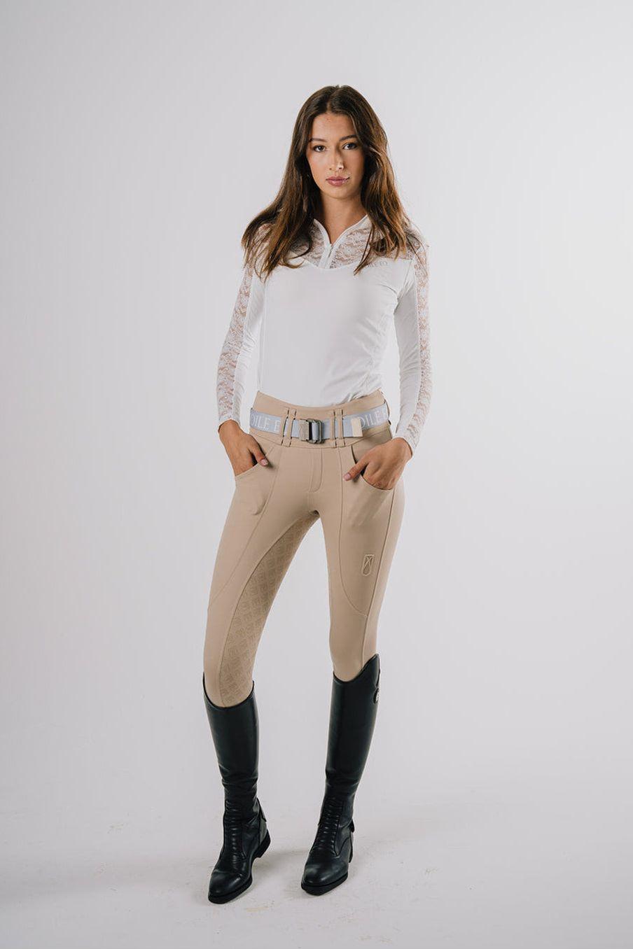 Étoile EQ Sculpt & Support Hybrid Breech - Beige - Canterbury Saddlery