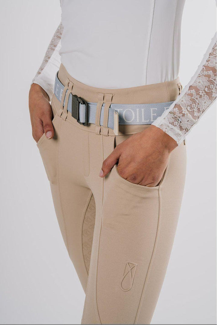 Étoile EQ Sculpt & Support Hybrid Breech - Beige - Canterbury Saddlery