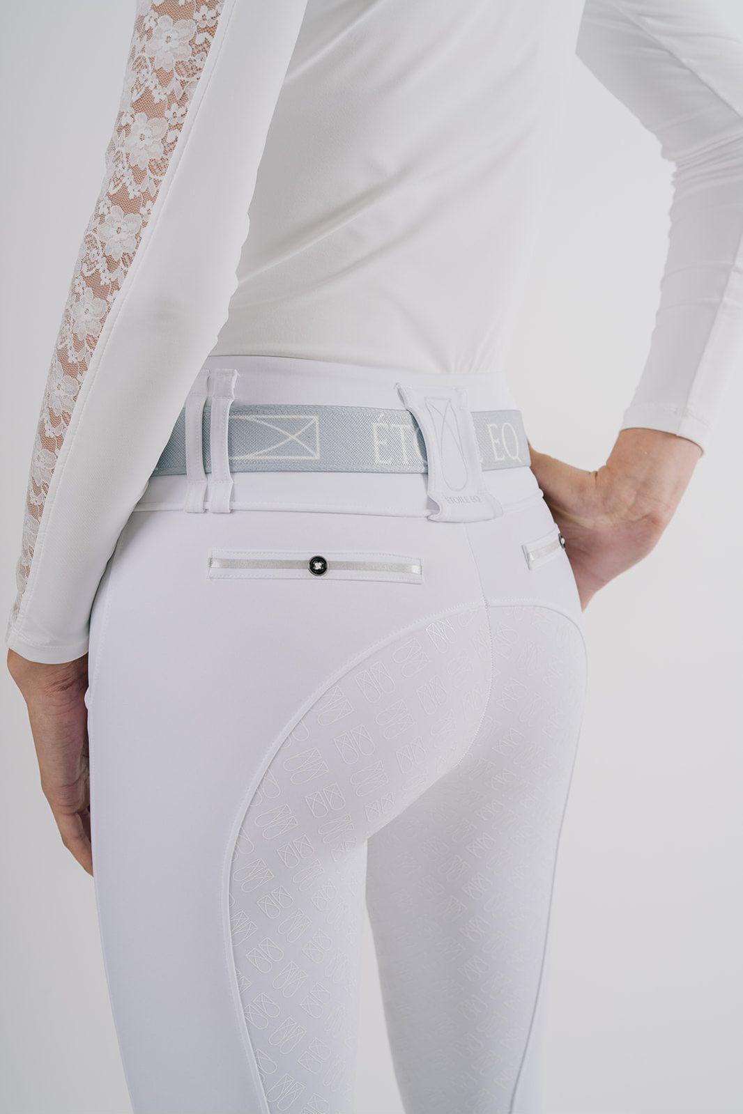 Étoile EQ Sculpt & Support Hybrid Breech - White - Canterbury Saddlery