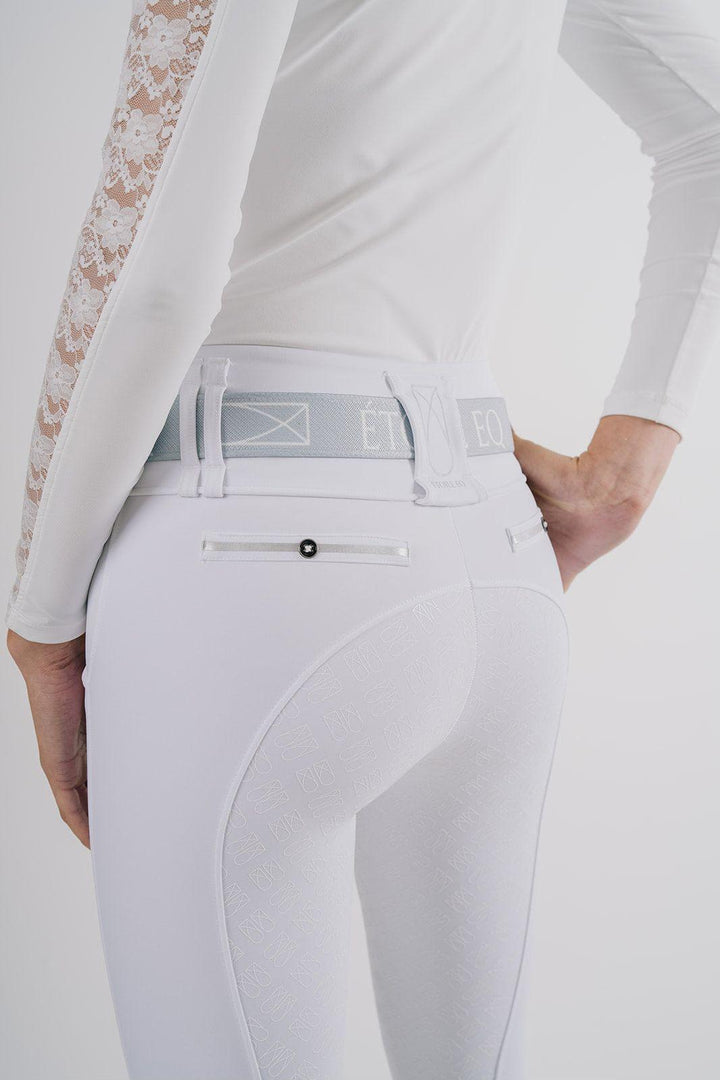 Étoile EQ Sculpt & Support Hybrid Breech - White - Canterbury Saddlery