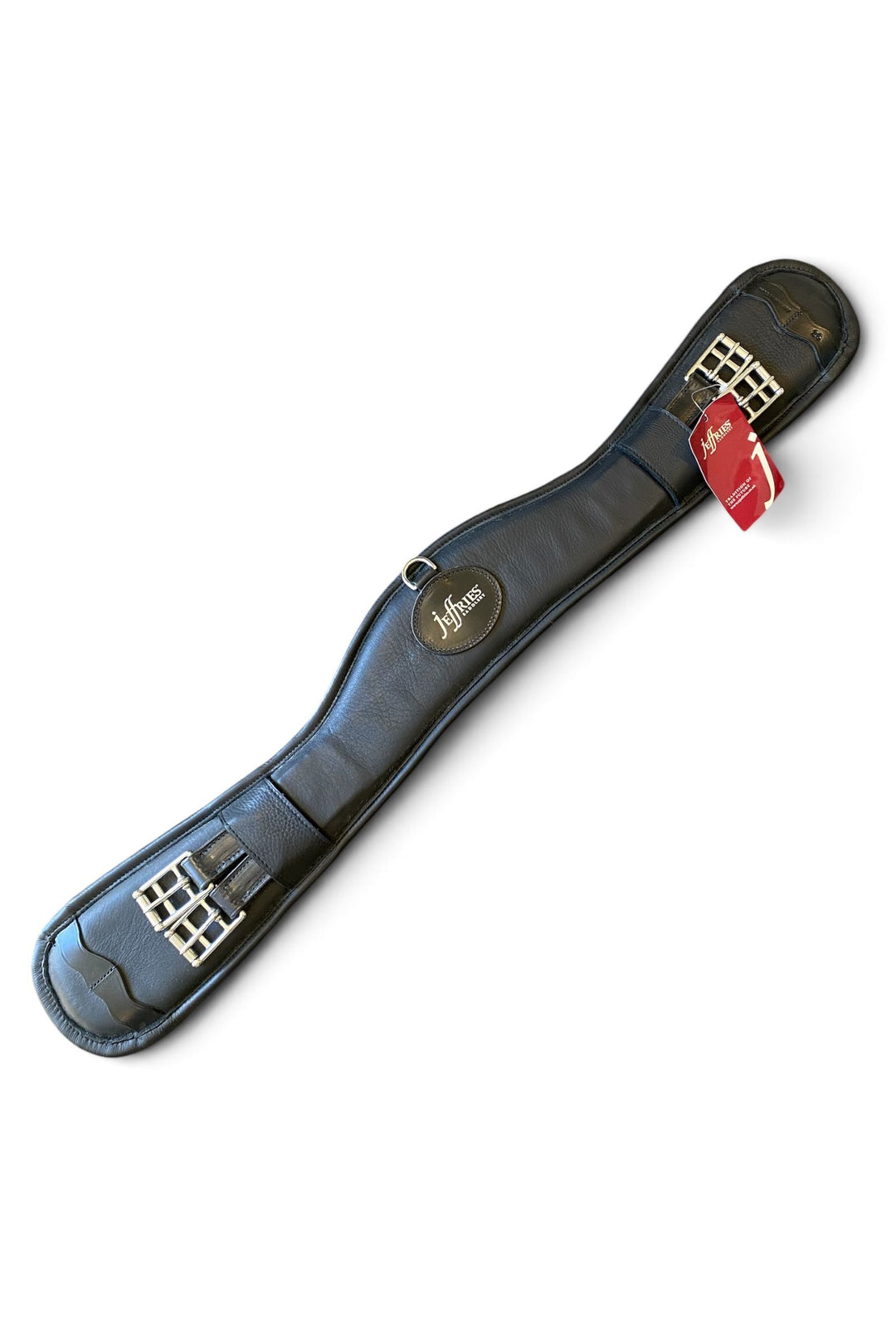 Jeffries Premium Padded Leather Dressage Girth