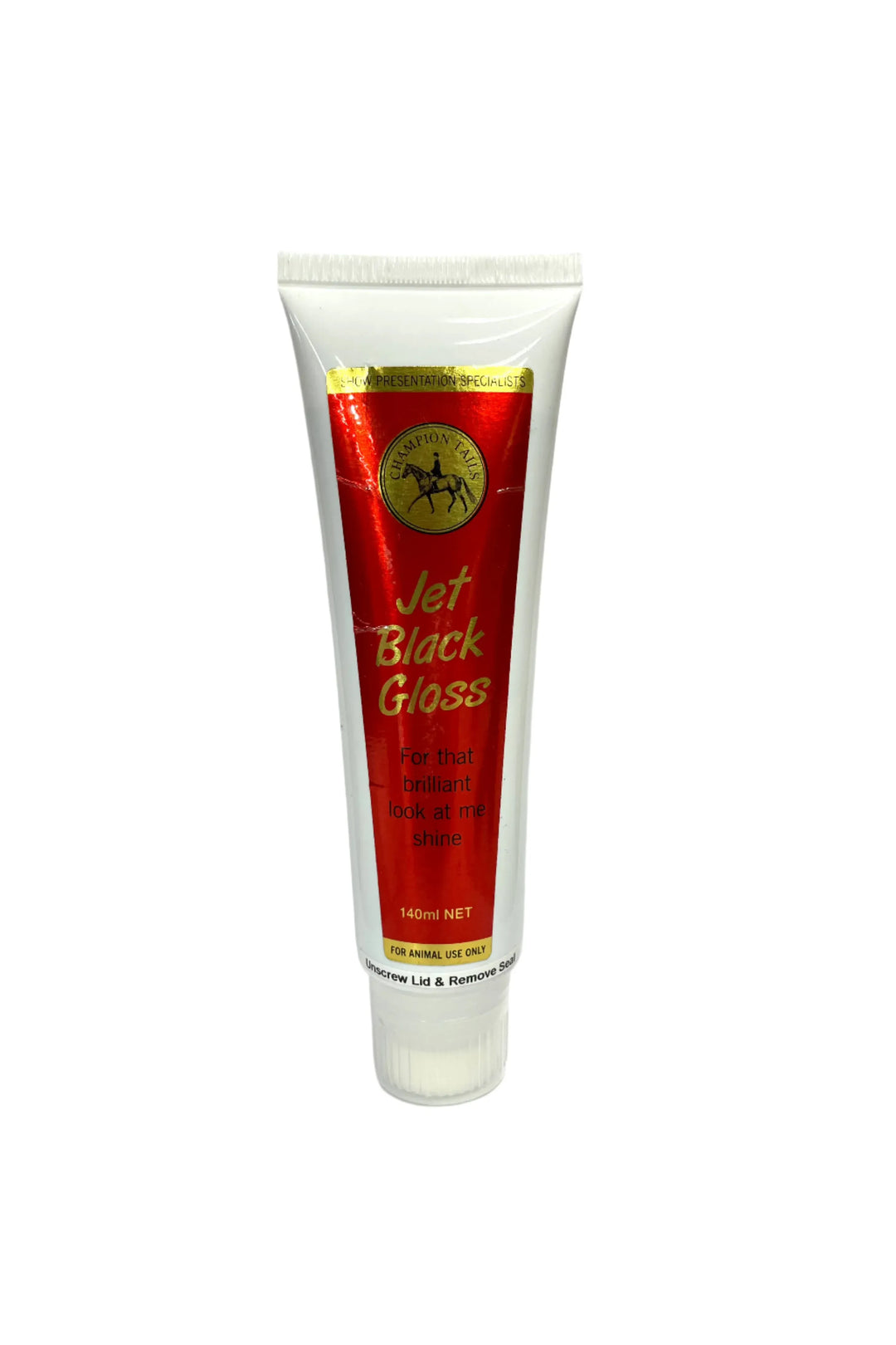 Champion Tails Jet black gloss - 140ml tube