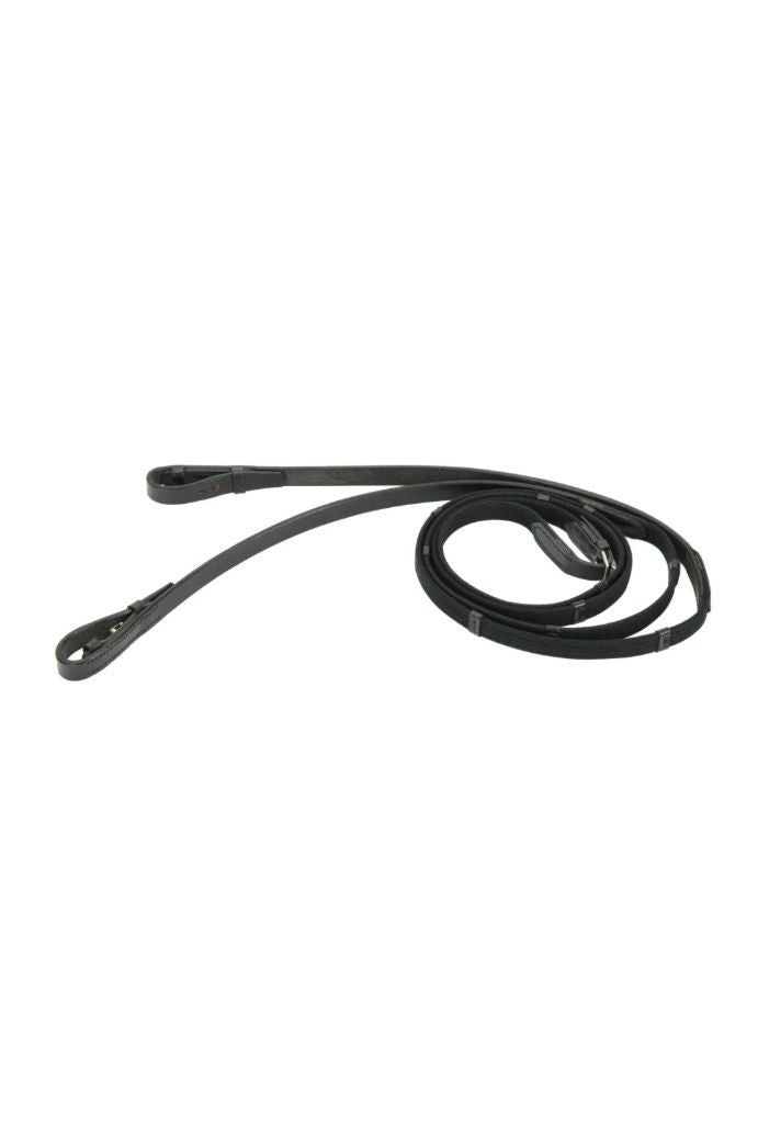 Jeffries Falcon Web Reins - Full Size, Black
